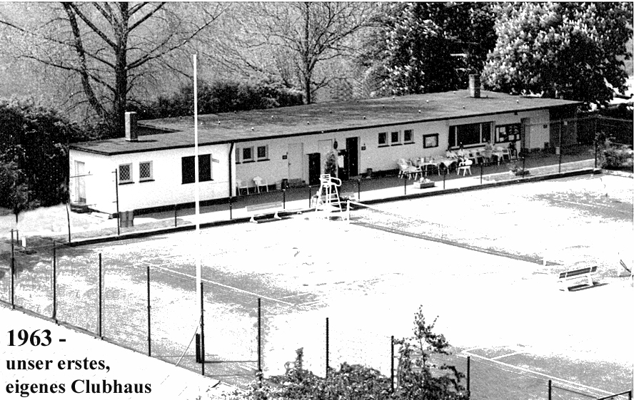 1963 - Unser erstes eigenes Clubhaus vom TV Altlünen